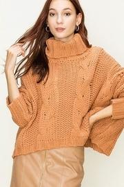  Loose Turtleneck Sweater