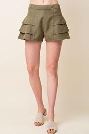  Suede Tired Shorts