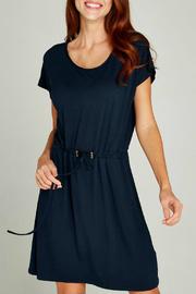 Toggle Waist Jersey Dress