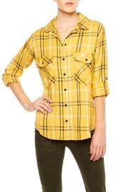  Mustard Plaid Shirt