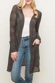  Shadow Striped Cardigan