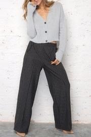  Cropped Knit Cardigan