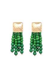  Green Gold Earrings