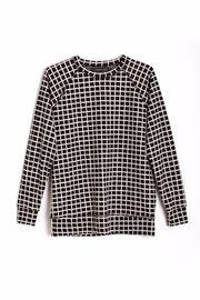  Pattern Raglan Sweatshirt