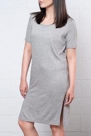  Ribbed Tee Dress