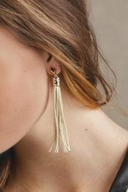  Suede Tassel Earrings