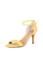  Yellow Leather Sandals