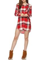  Red Flannel Tunic