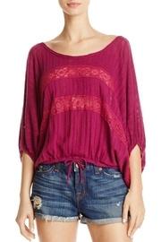  Plum Lace Top