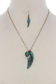  Wing & Heart Necklace