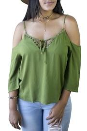  Martini Shoulder Blouse