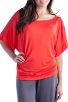  Banded Dolman Top