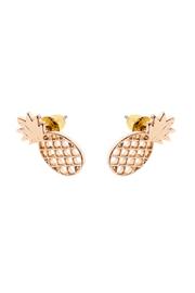 Cutout Pineapple Earrings
