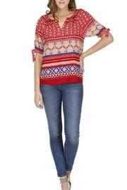  Peasant Red Top