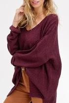  Slouchy Pullover Sweater