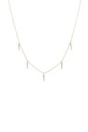  Pave Station Necklace