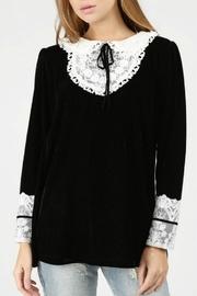  Black Velvet Top