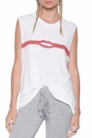  Kel Zipper Tank Top