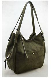  Faux Suede Shopper