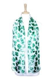  White Shamrock Scarf