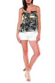  Metallic Floral Cami