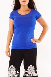  Mesh Yoke Top