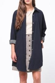  Shirt Collar Cardigan