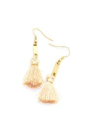  Bar Tassel Earrings