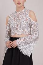  Porcelain Lace Top