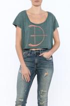  Archer Cropped Tee