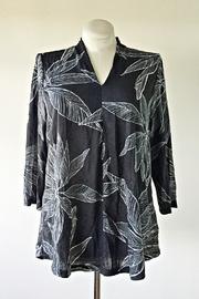  Foliage Print Top