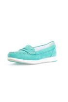  Blue Geox Moccasin