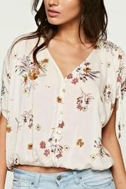  Almond Floral Blouse