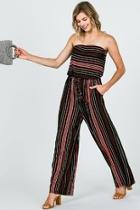  Multicolored Stripe Jumpsuit