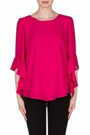  Magenta Bell Sleeve Top