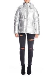  Silver Puffer Jacket