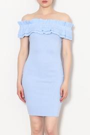  Off The Shoulder Bodycon Dress