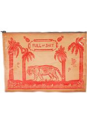  Tiger Zipper Pouch