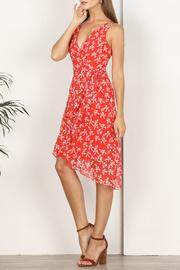  Tessie Printed Asymmetrical Dress