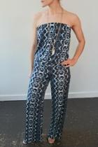  Domingo Dropwaist Pantsuit