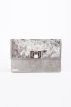 Gray Isabel Clutch
