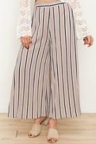  Striped Wide Pant