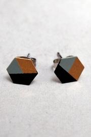  Minimalistic Studs Mint-black
