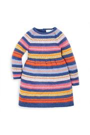  Indigo Fair Isle Stripe Dress