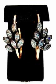  Zirconia Petals Earrings