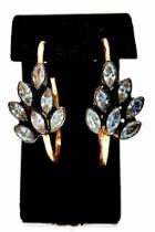  Zirconia Petals Earrings