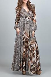  Flare Long Dress