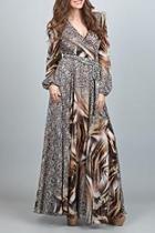  Flare Long Dress