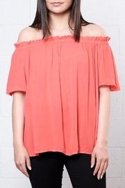  Off Shoulder Crepe Top