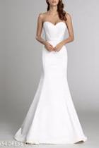  Sleek Strapless Gown